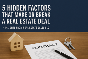 5 hidden factors in real estate sales