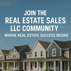 join the real estate sales llc comunity