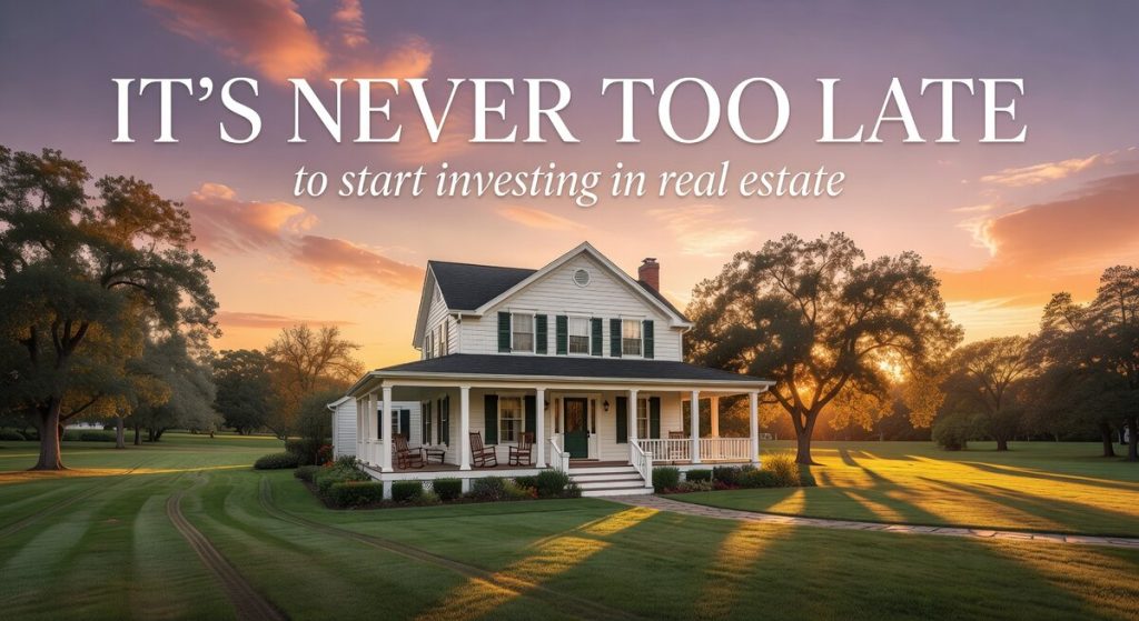 Real Estate Investing in Your 40s, 50s, and 60s: Is It Too Late?